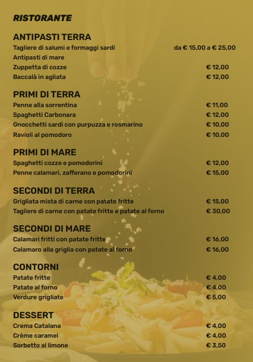 Tola's Pizzeria Ristorante Photo Menu 3