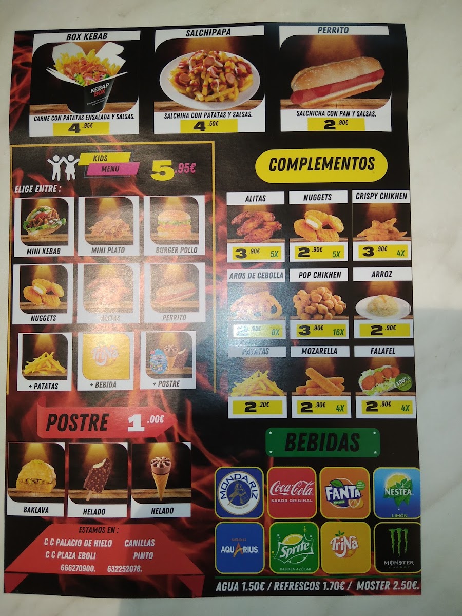New Bósforos El Auténtico Kebab Photo Menu 10