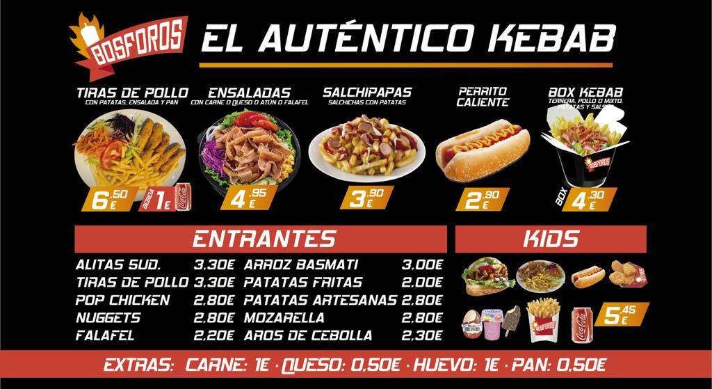 New Bósforos El Auténtico Kebab Photo Menu 4