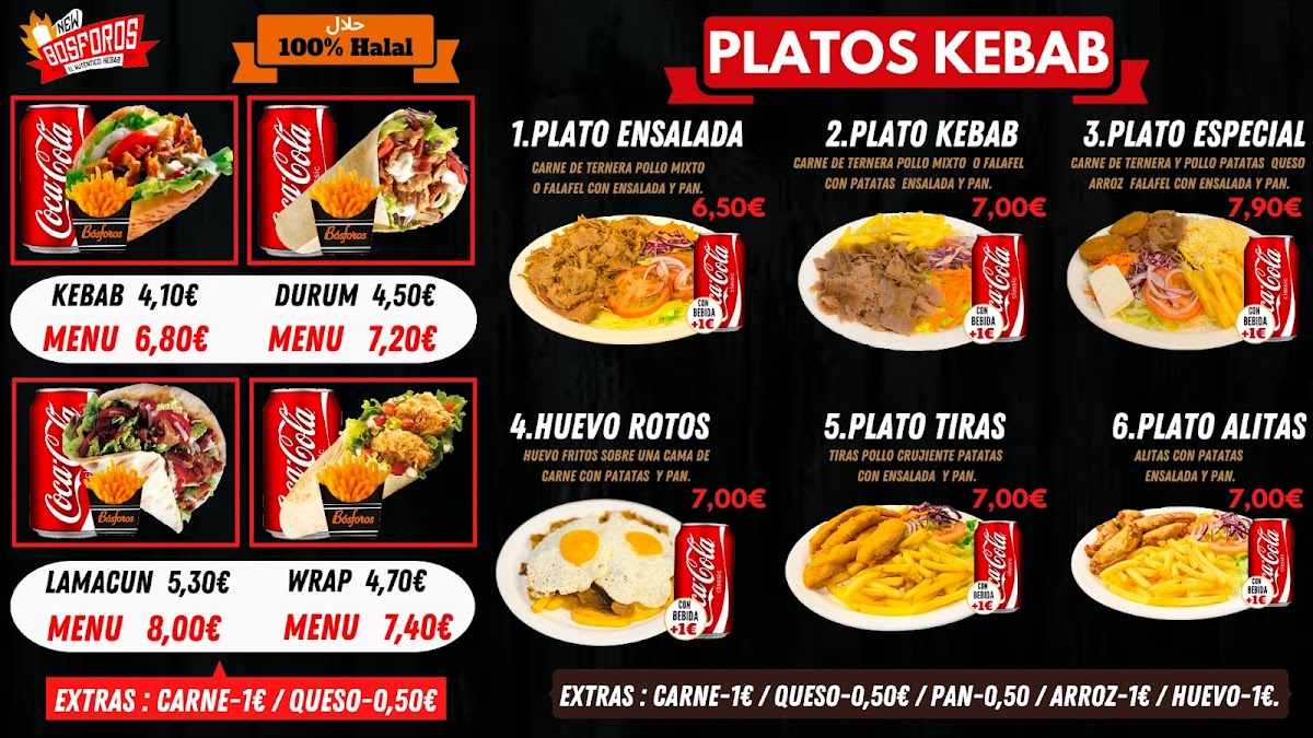New Bósforos El Auténtico Kebab Photo Menu 5