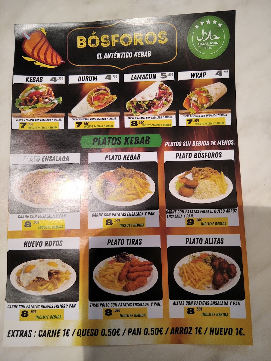 New Bósforos El Auténtico Kebab Photo Menu 6