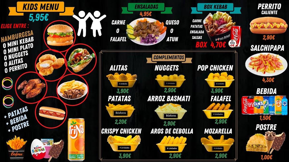 New Bósforos El Auténtico Kebab Photo Menu 8