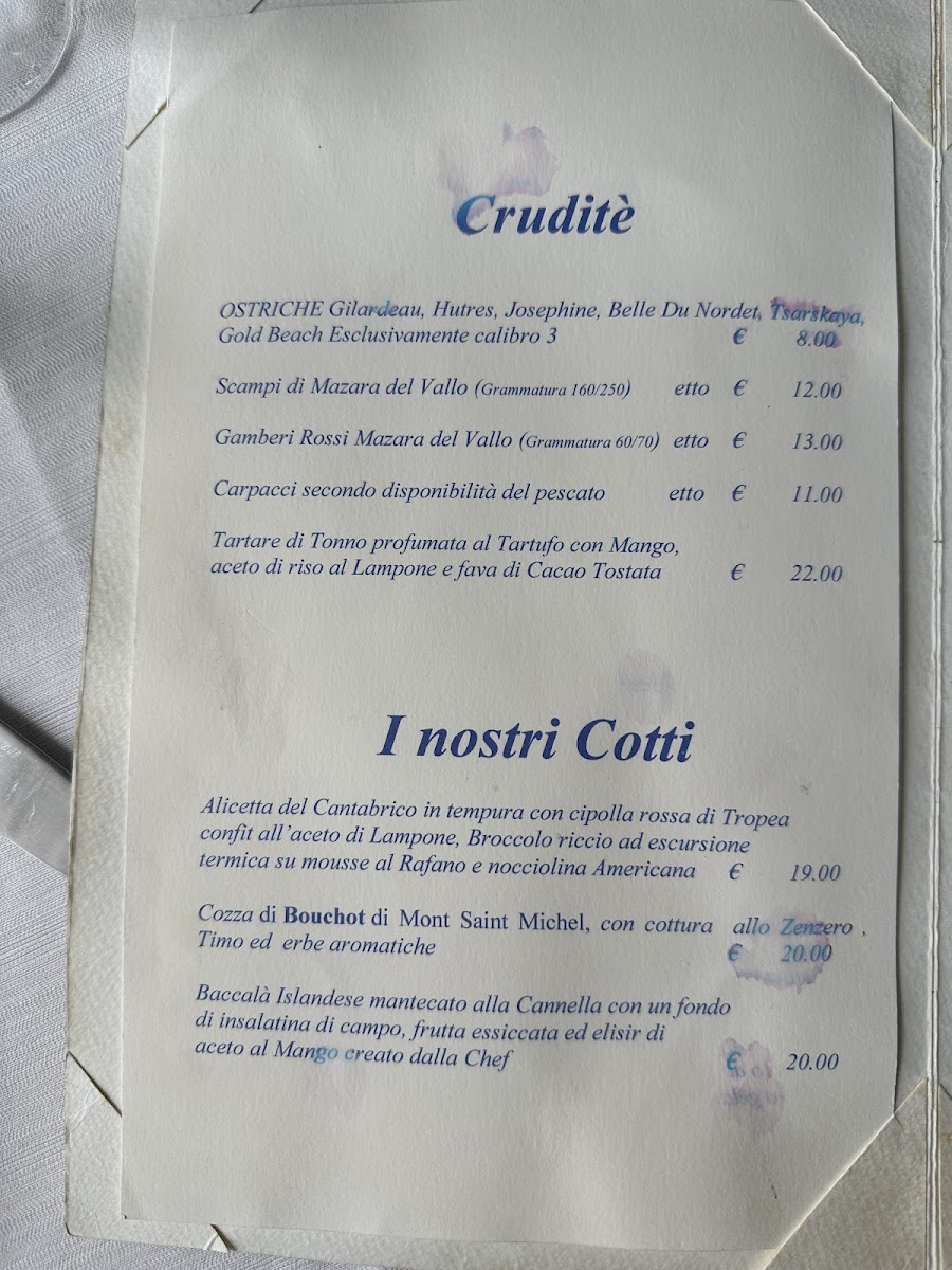 L'Ostrica Pazza Photo Menu 2