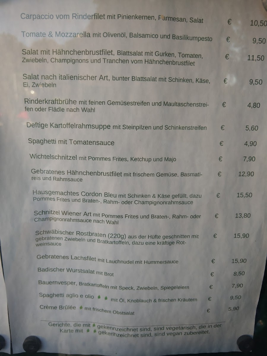 Restaurant „An der Kochmühle“ Photo Menu 3