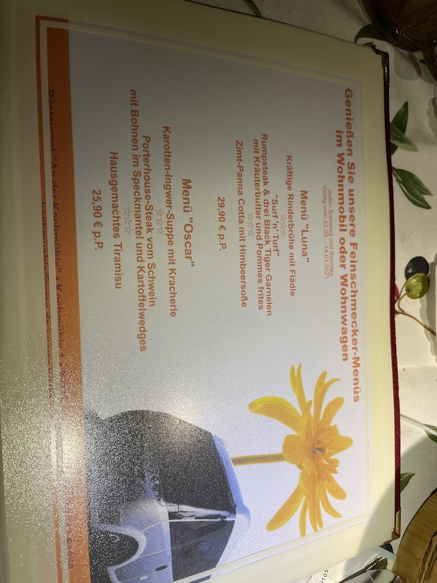 Restaurant „An der Kochmühle“ Photo Menu 4