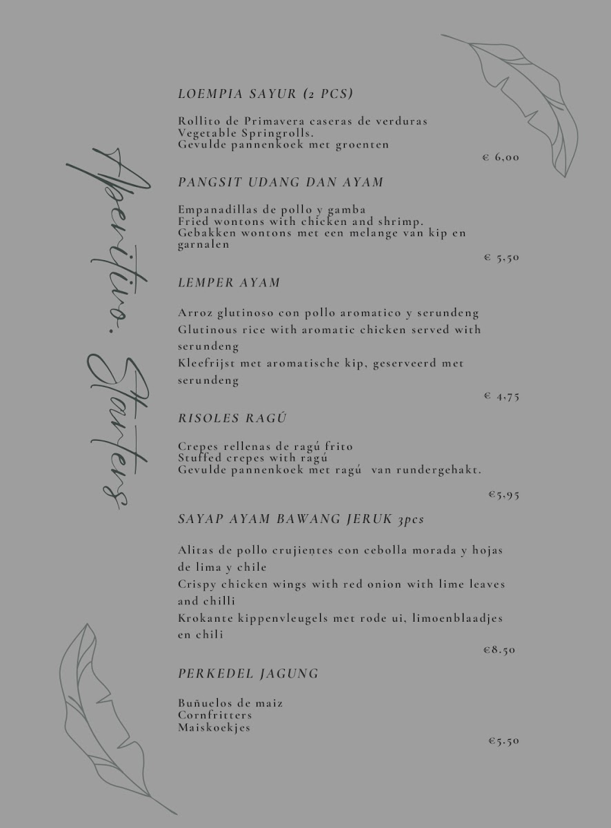 Restaurant Isla Bali Authentic Indonesian Photo Menu 1