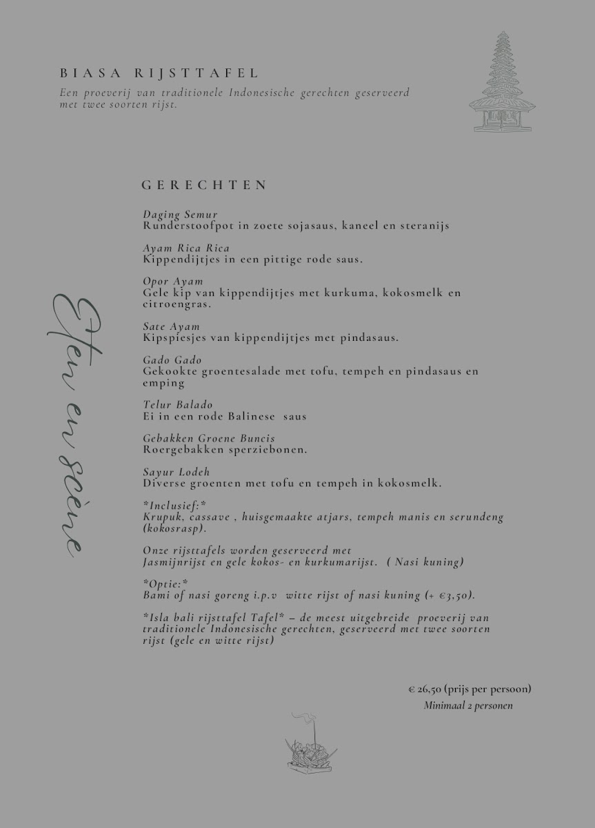 Restaurant Isla Bali Authentic Indonesian Photo Menu 10