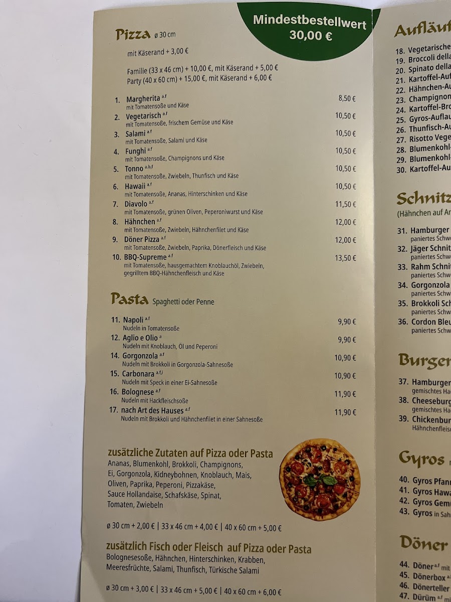 The Taste of India Photo Menu 10