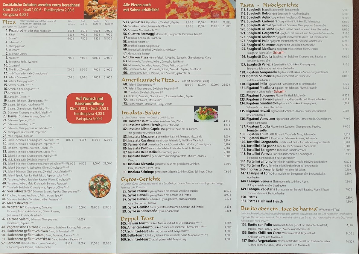 The Taste of India Photo Menu 5