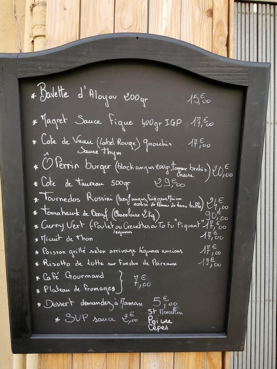 Ô PERRIN Photo Menu 6