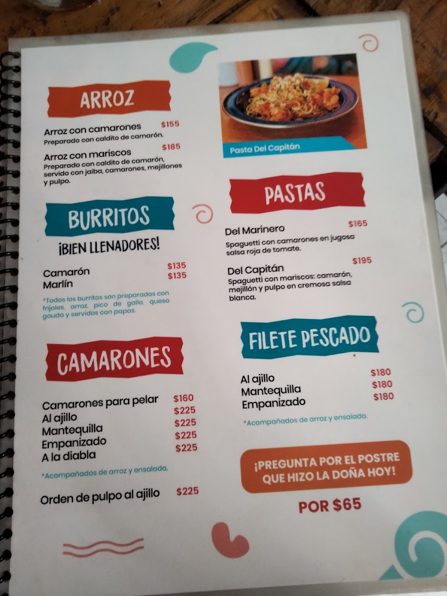 Capitán Ceviche Av. Las Torres Photo Menu 5