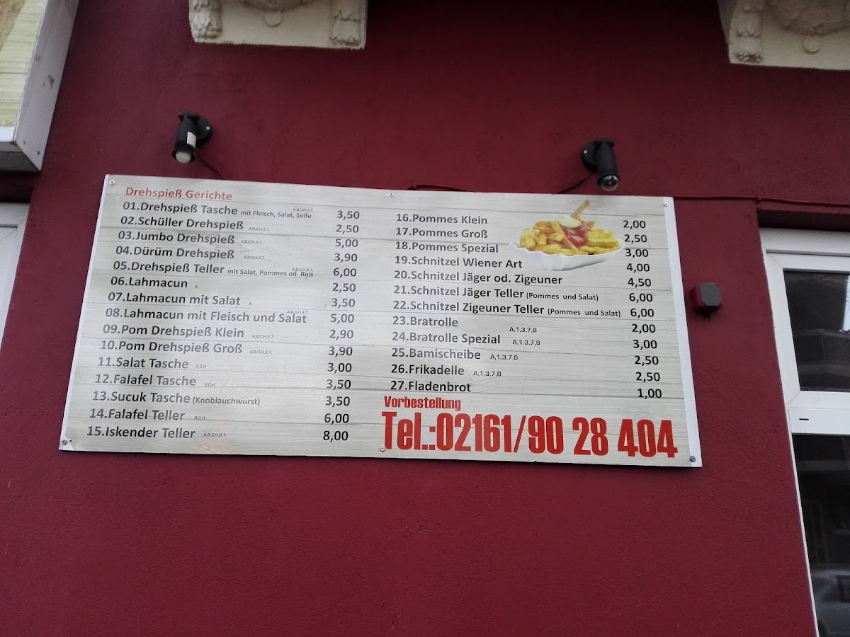 My Döner Photo Menu 3
