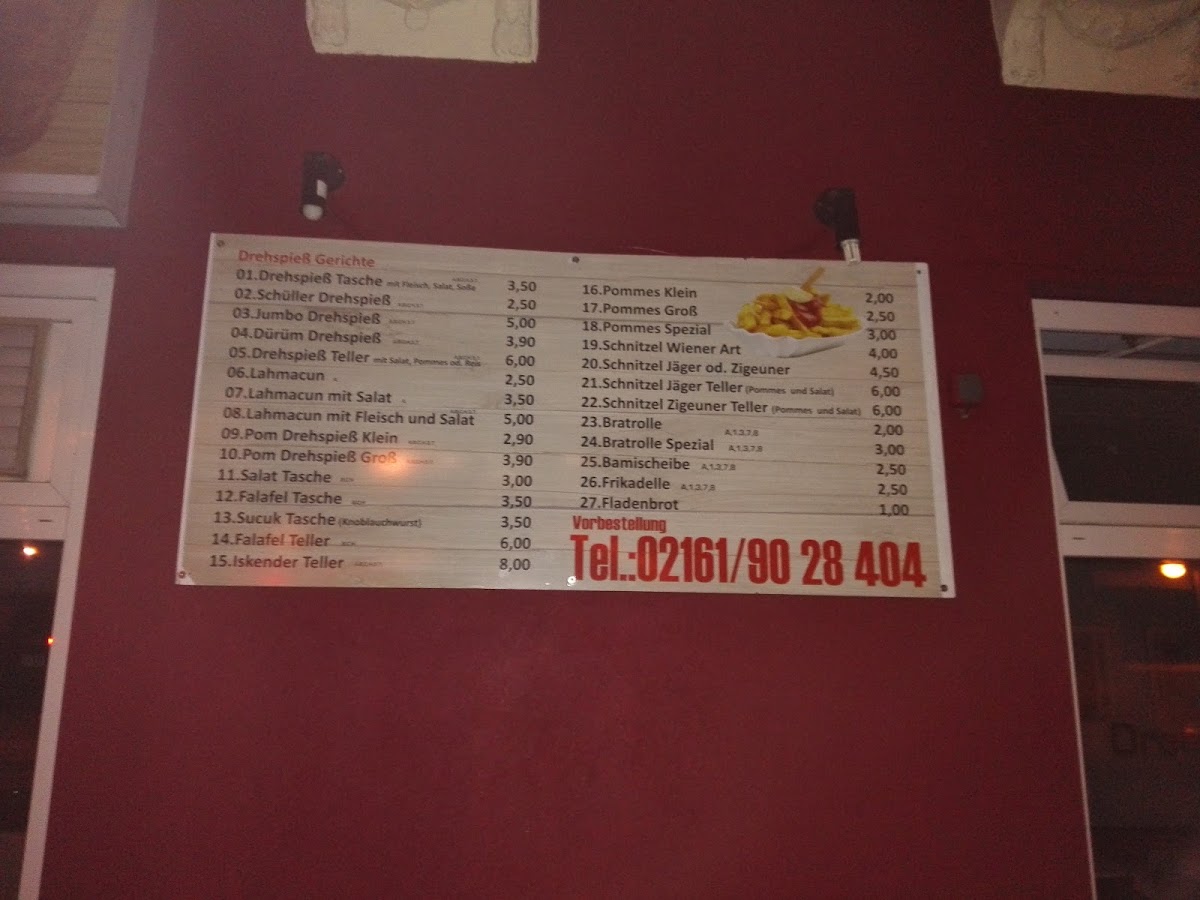 My Döner Photo Menu 5