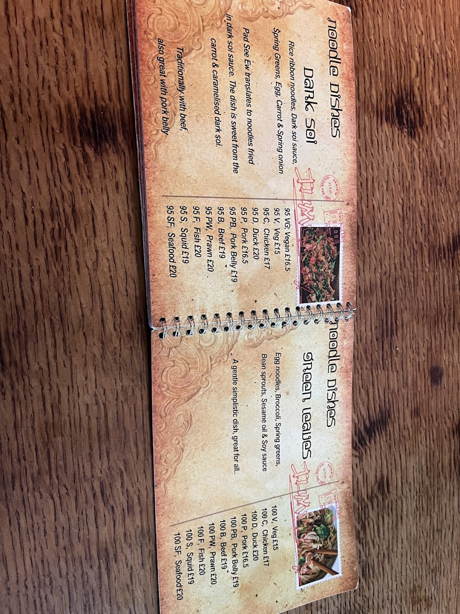 Jumunjy Thai Restaurant & Bar @ The Old Post Office Photo Menu 5