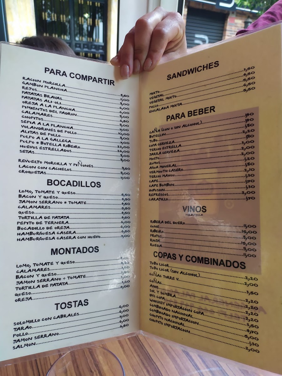 Taberna del Tarao Photo Menu 2