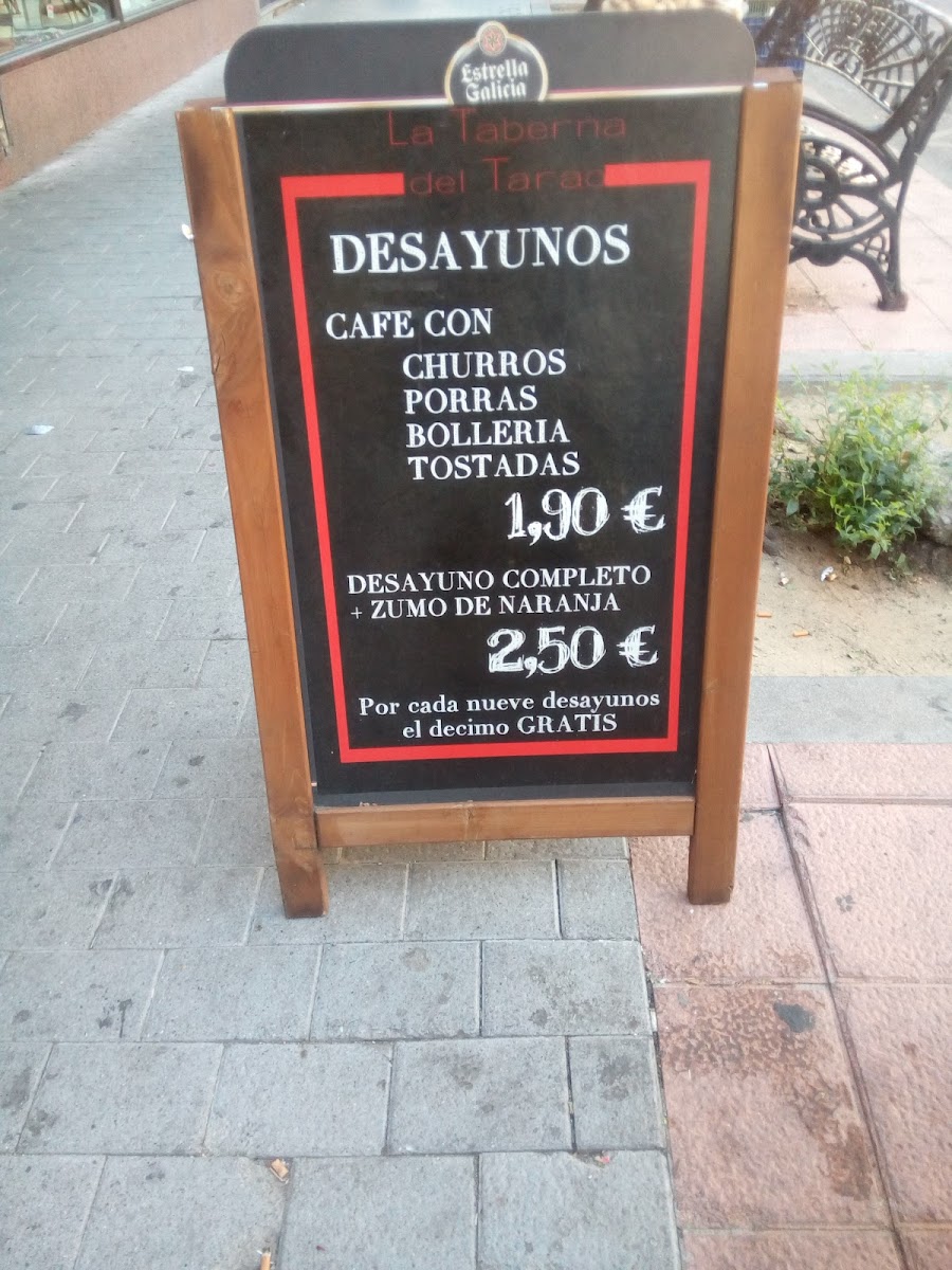Taberna del Tarao Photo Menu 5