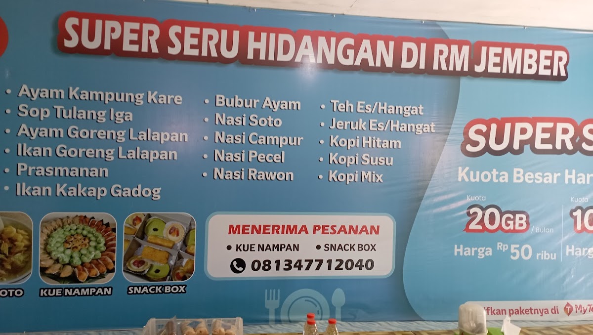 Rumah Makan Jember Photo Menu 1
