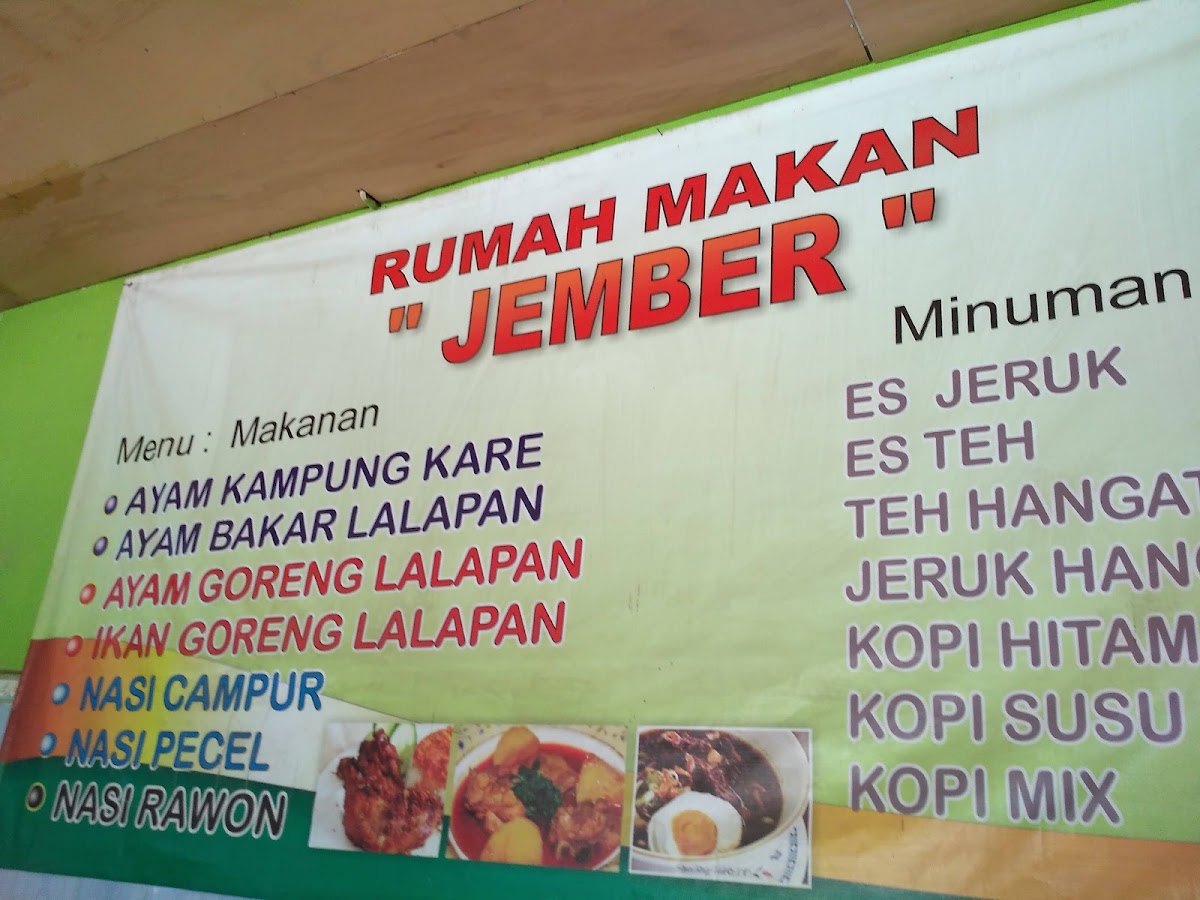 Rumah Makan Jember Photo Menu 6