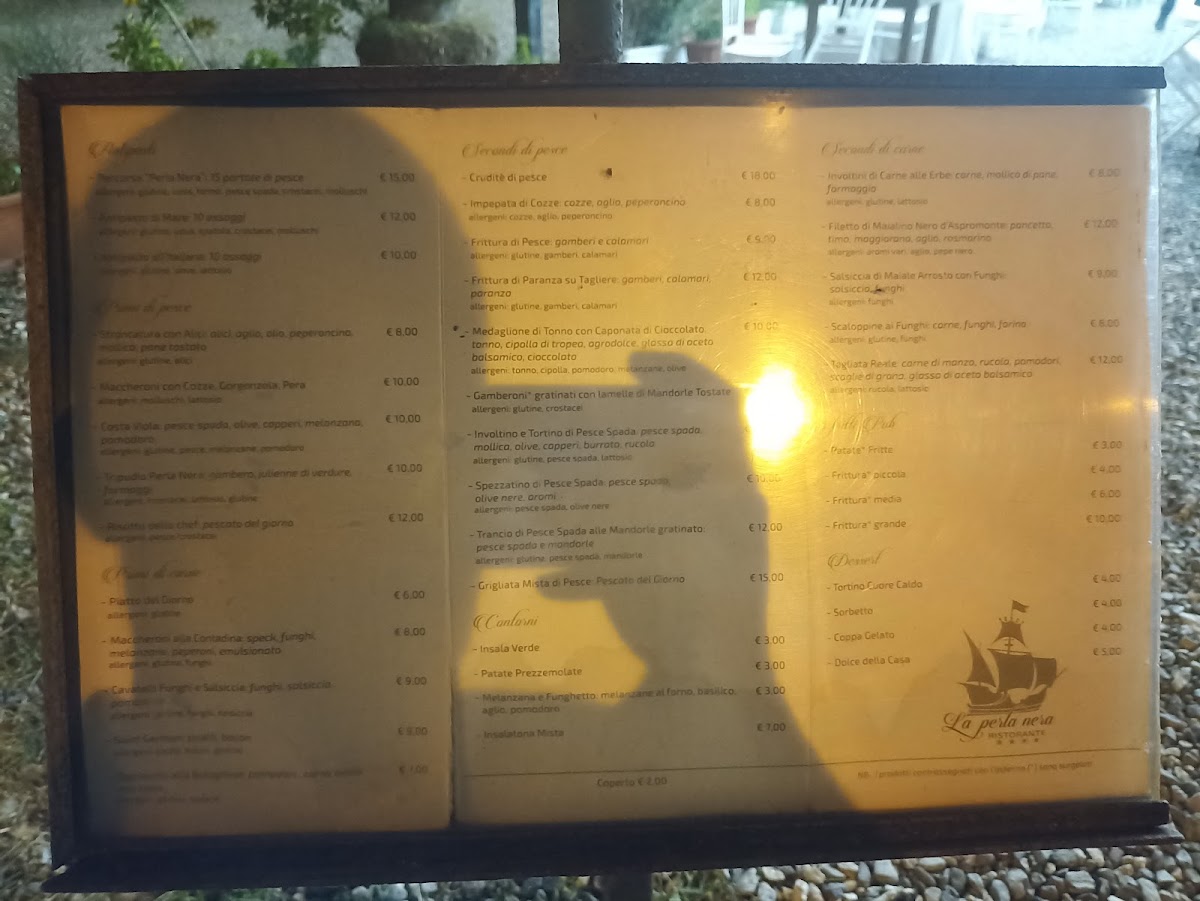 La Perla Nera Ristorante / Pub Photo Menu 5