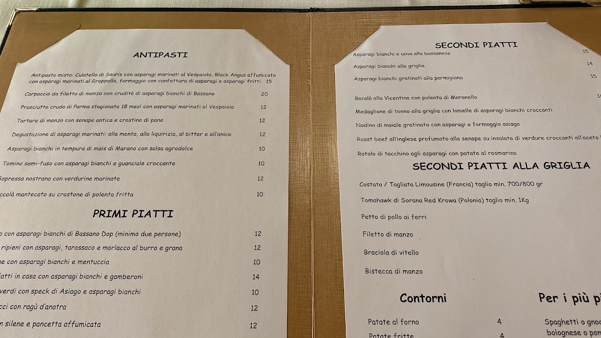 Ristorante al Pioppeto Photo Menu 2