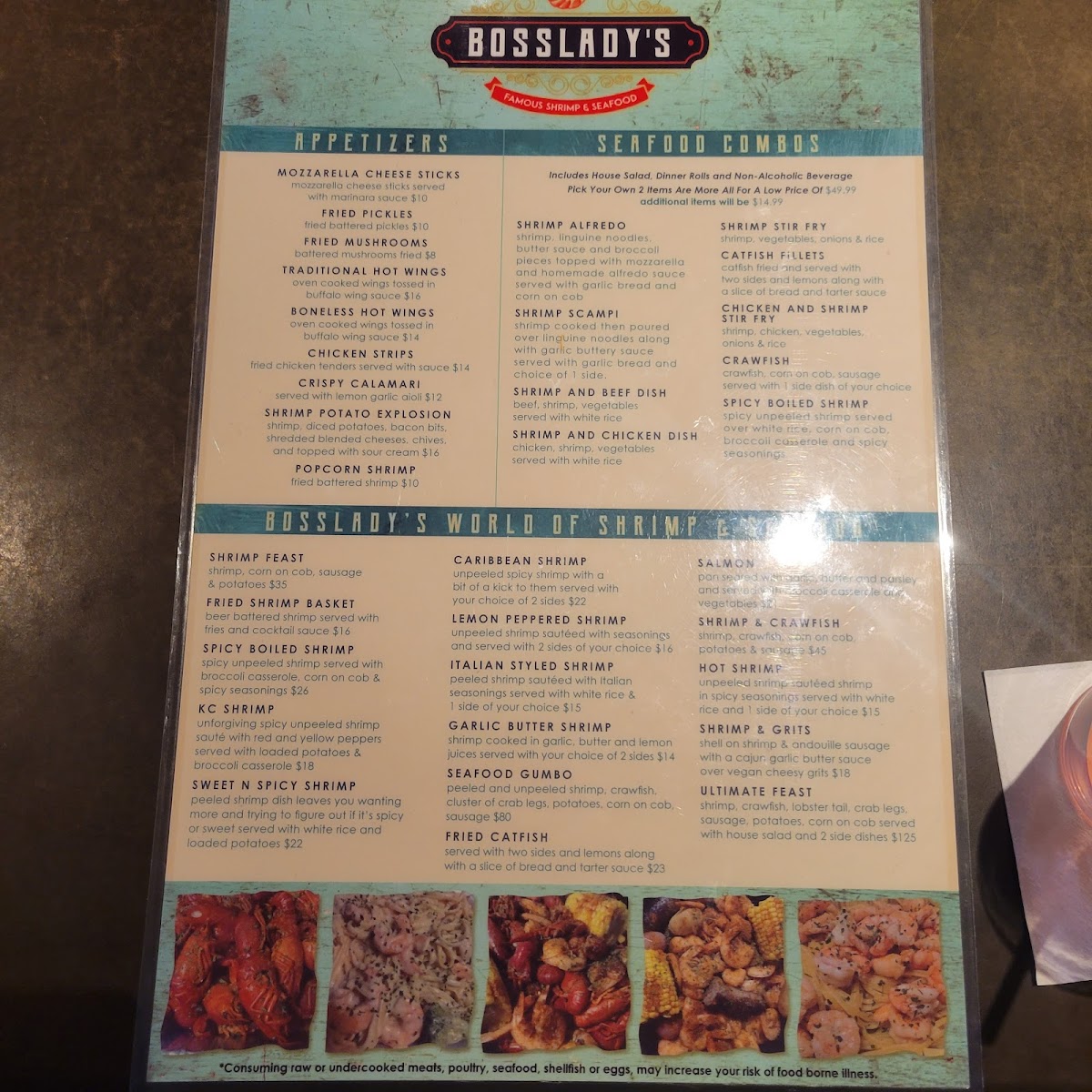 Bossladys Famous Shrimp Photo Menu 9