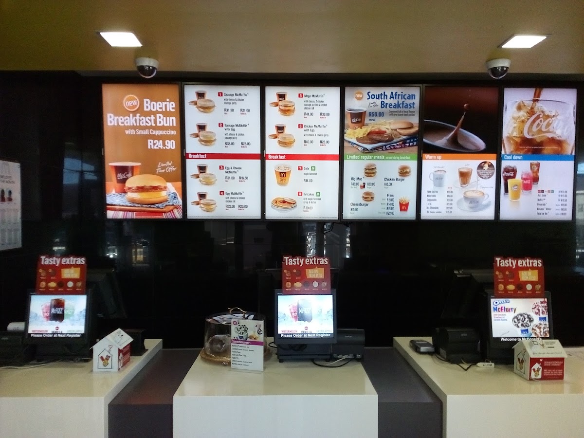 McDonald's Oxford Road Drive-Thru Photo Menu 5