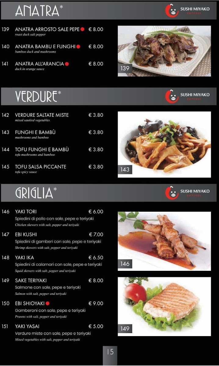 Miyako sushi Photo Menu 4