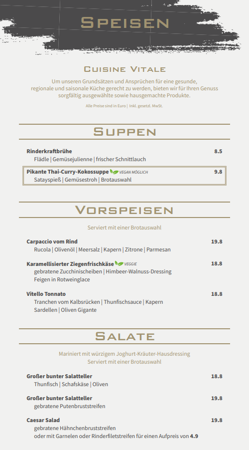 Meiser Altstadt Brasserie Photo Menu 5