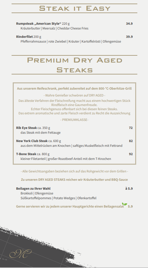 Meiser Altstadt Brasserie Photo Menu 7