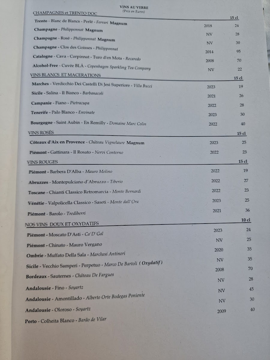Le George Photo Menu 3