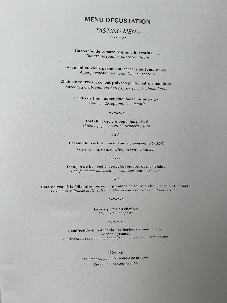 Le George Photo Menu 4