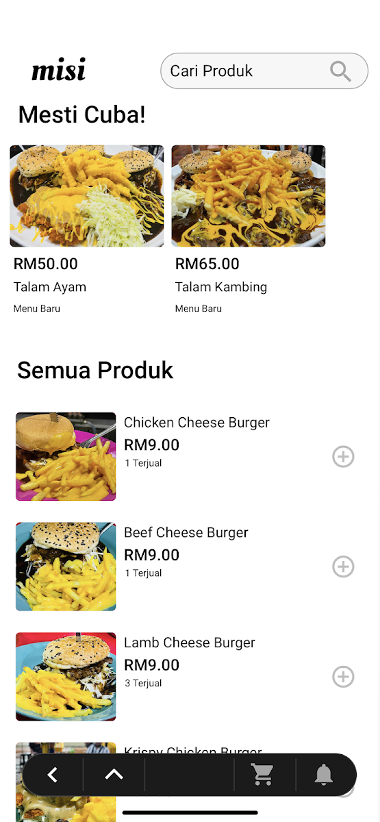 Uncle Joe Burger Sinsuran Photo Menu 5