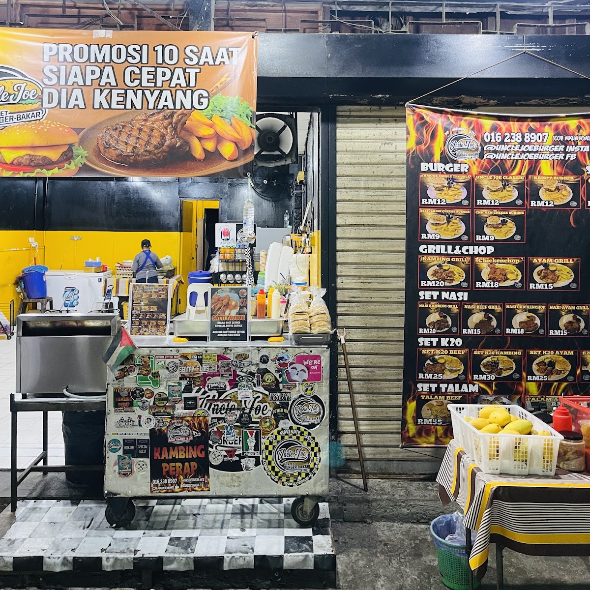 Uncle Joe Burger Sinsuran Photo Menu 6