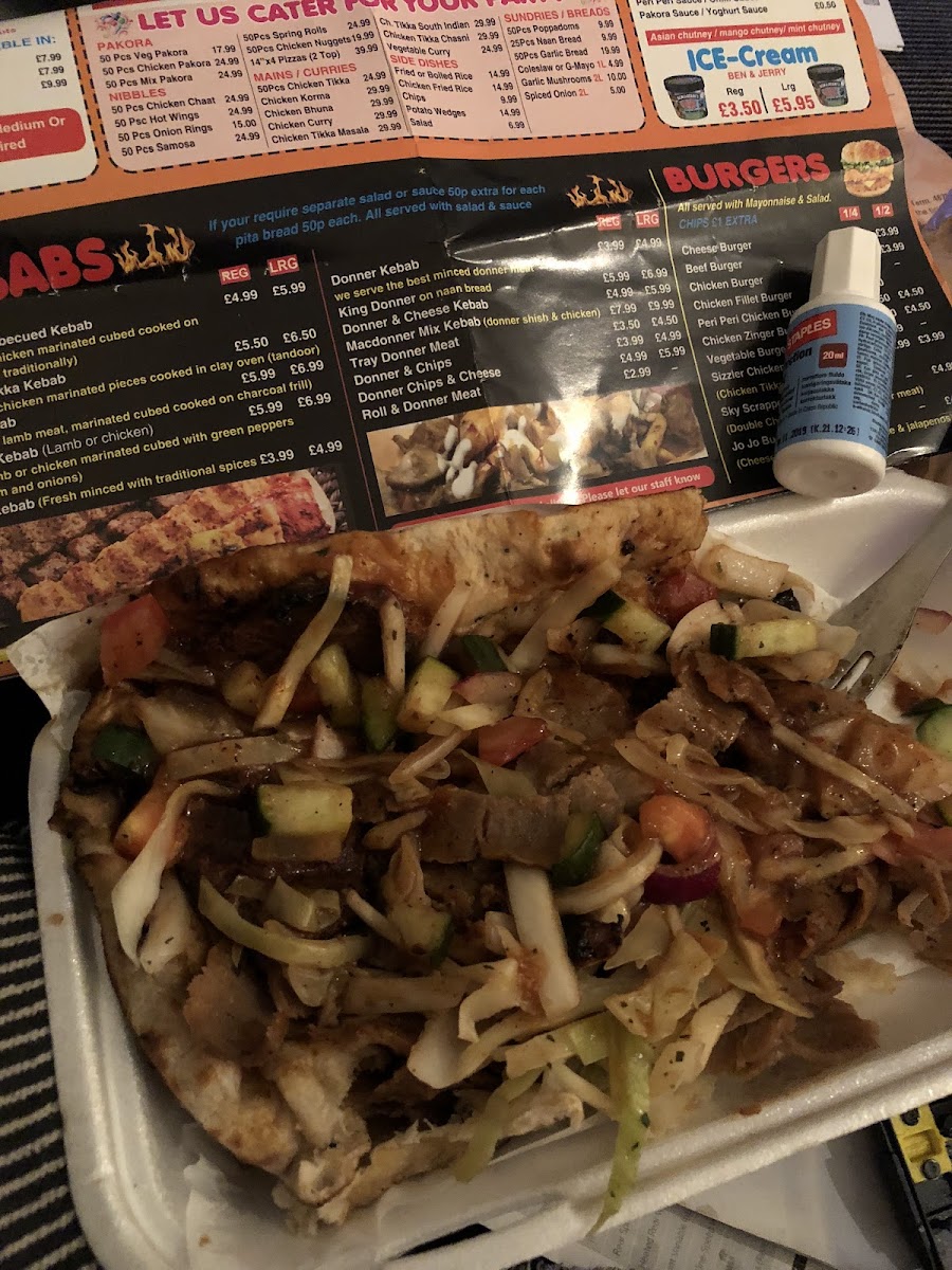 MacDonners Fast Food Photo Menu 1