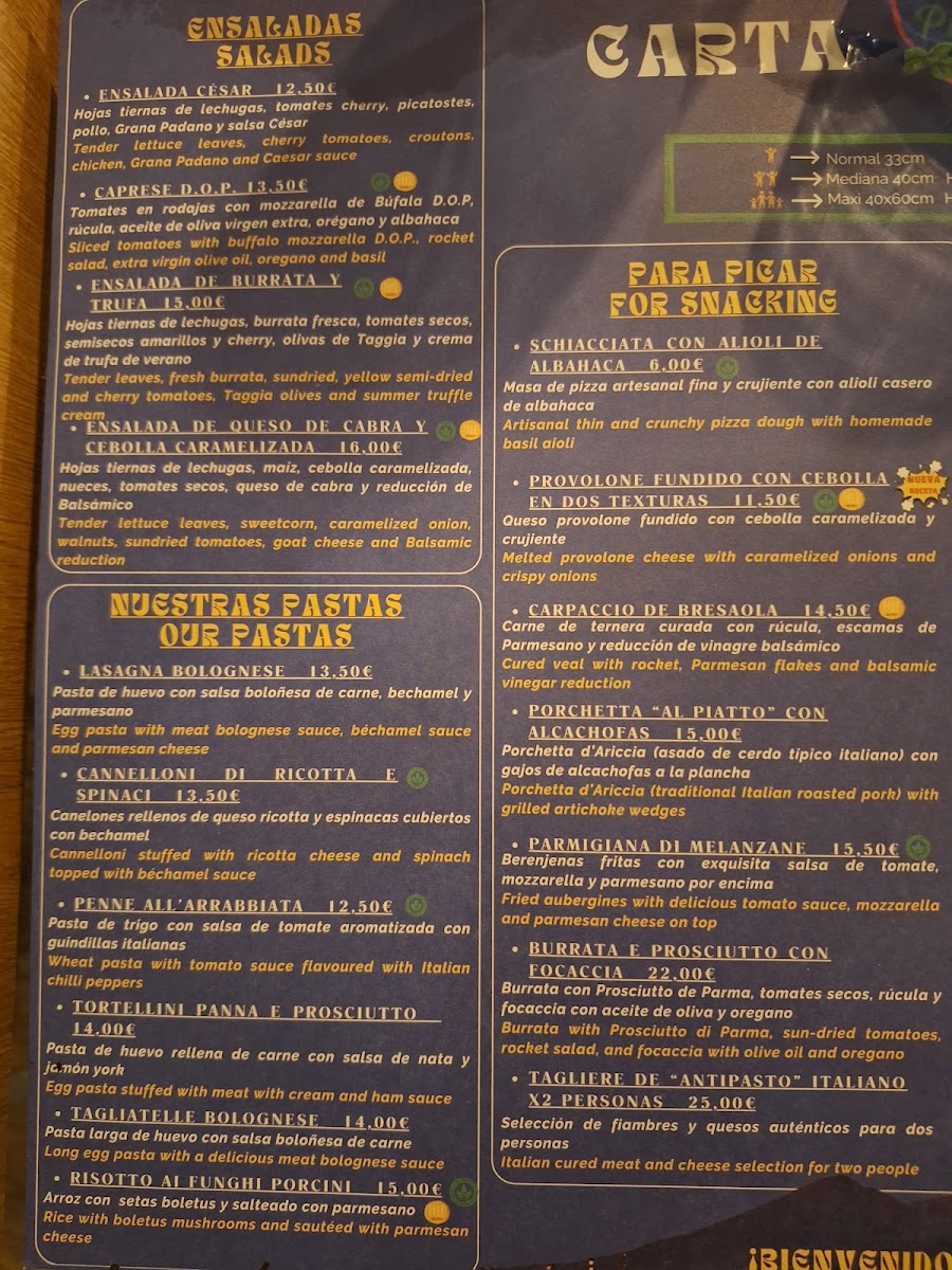 Pizza Pazza - Santa Eulalia del Río Photo Menu 5