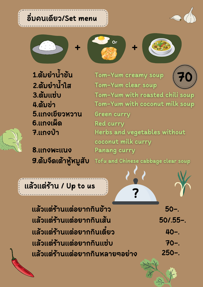 Green Dining Vegan and Vegetarian Photo Menu 6