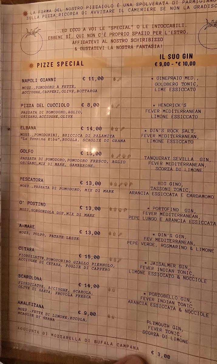 Malindi Pizzeria Cocktail Bar Photo Menu 1