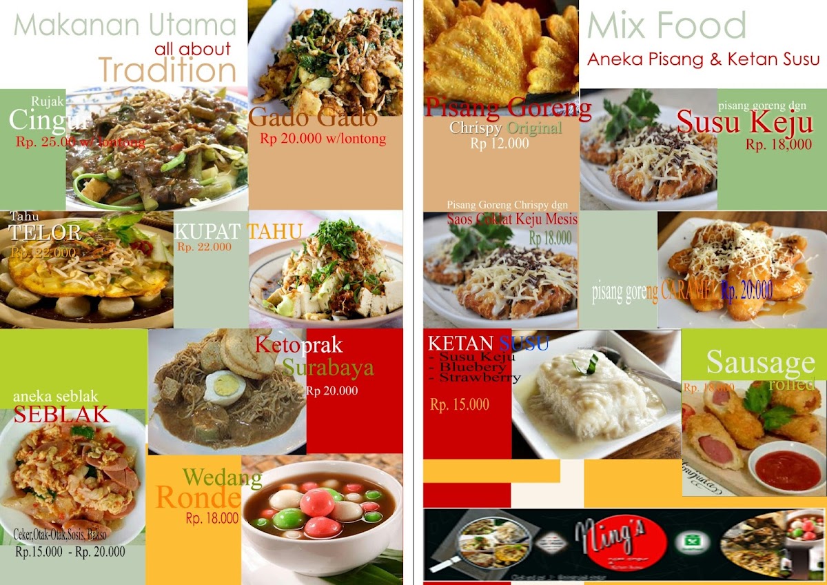 NING's Rujak Cingur Dan Katering Photo Menu 1