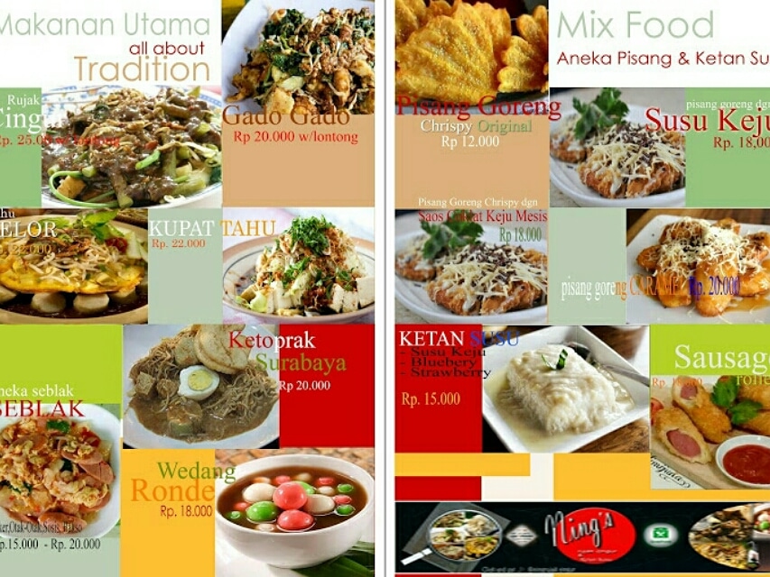 NING's Rujak Cingur Dan Katering Photo Menu 4