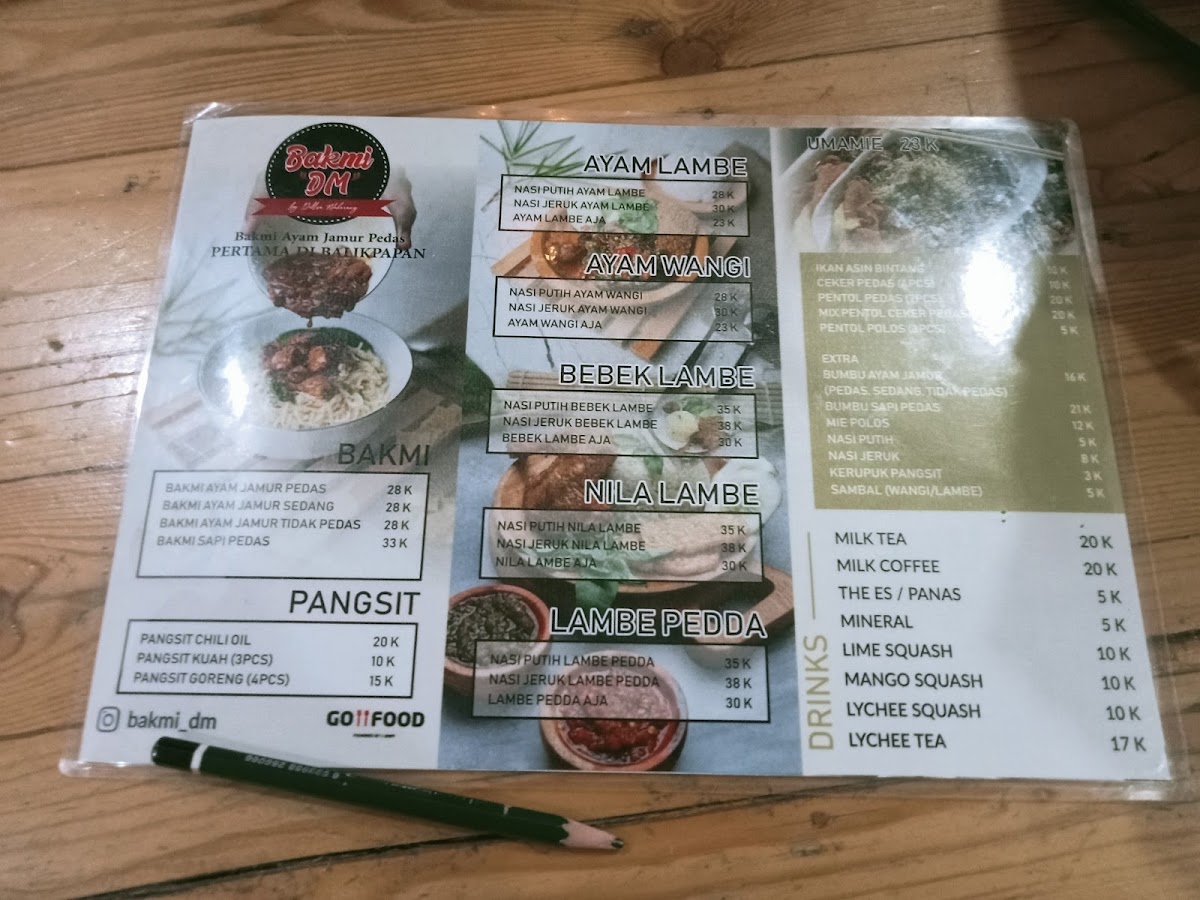 Bakmi DM 2 Photo Menu 2