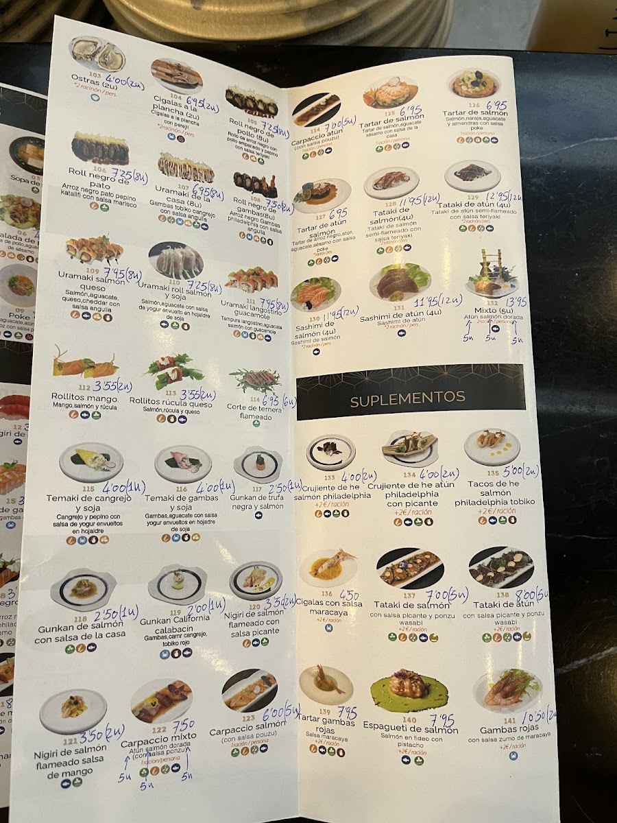 sushi he Photo Menu 3