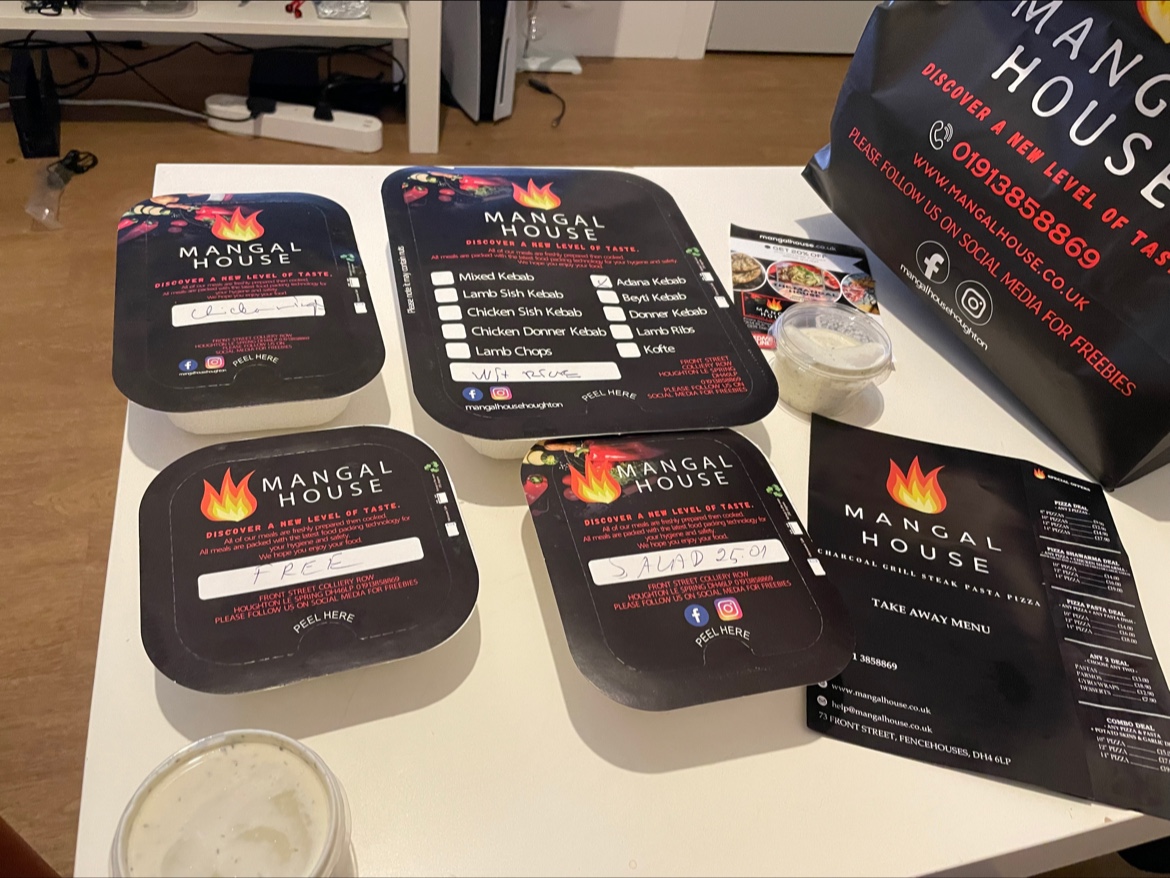Mangal House Photo Menu 1