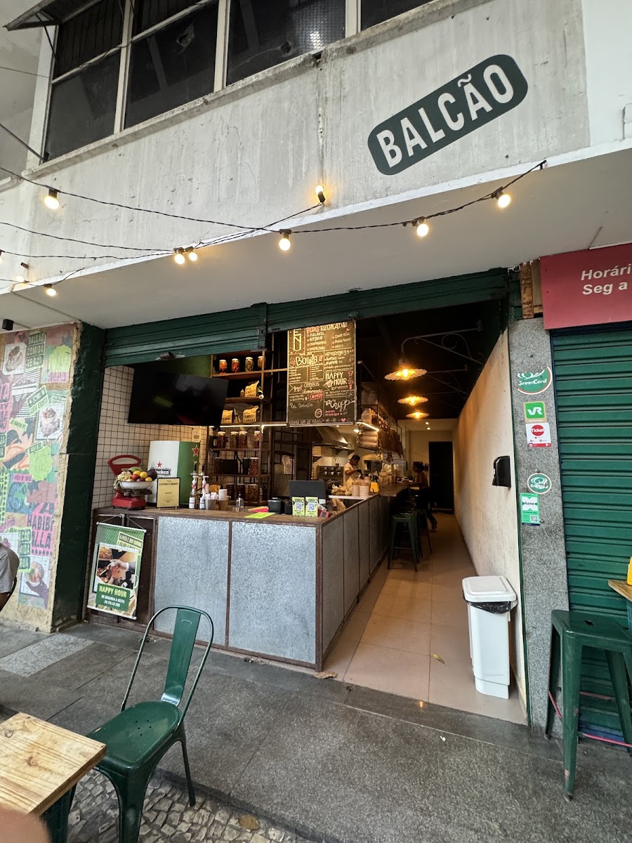 Balcão - Comida de rua