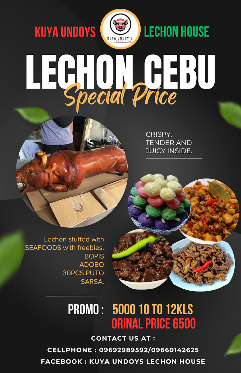 KUYA UNDOY'S LECHON HOUSE Photo Menu 1