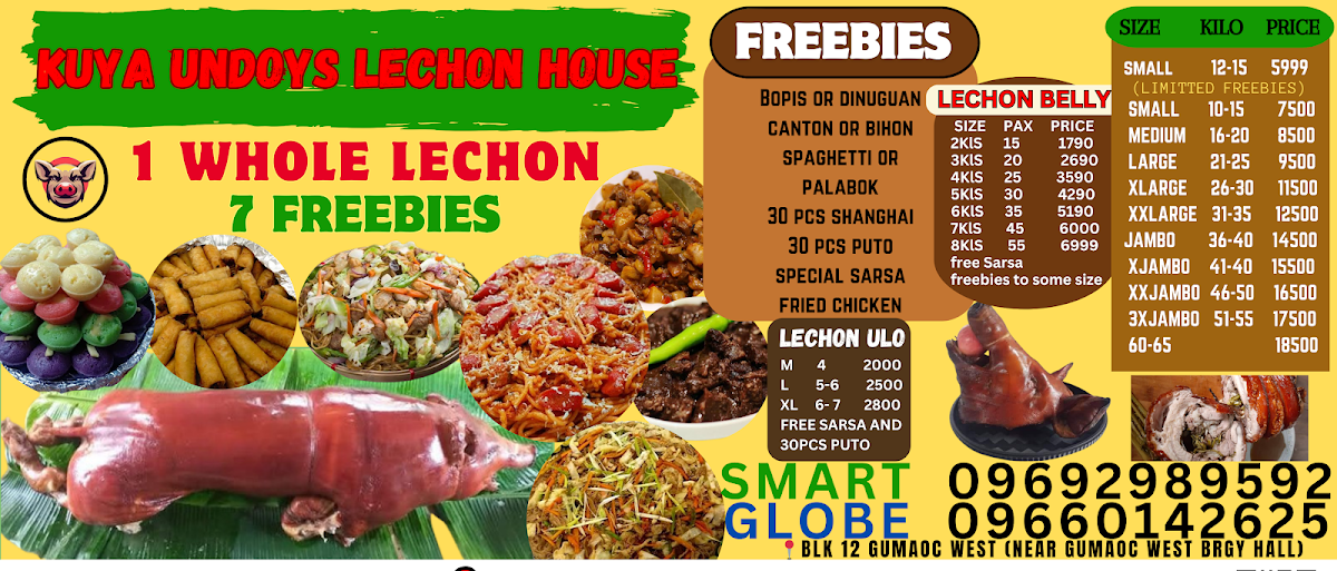 KUYA UNDOY'S LECHON HOUSE Photo Menu 2