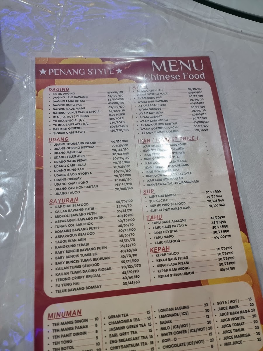Penang Style Photo Menu 3