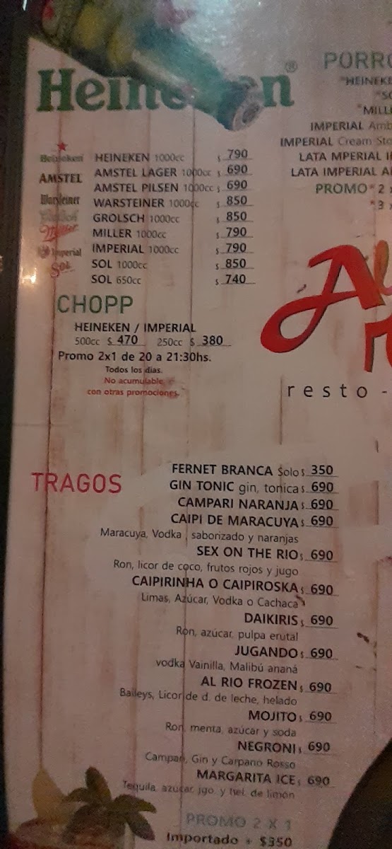 Al Río Resto Grill Photo Menu 10