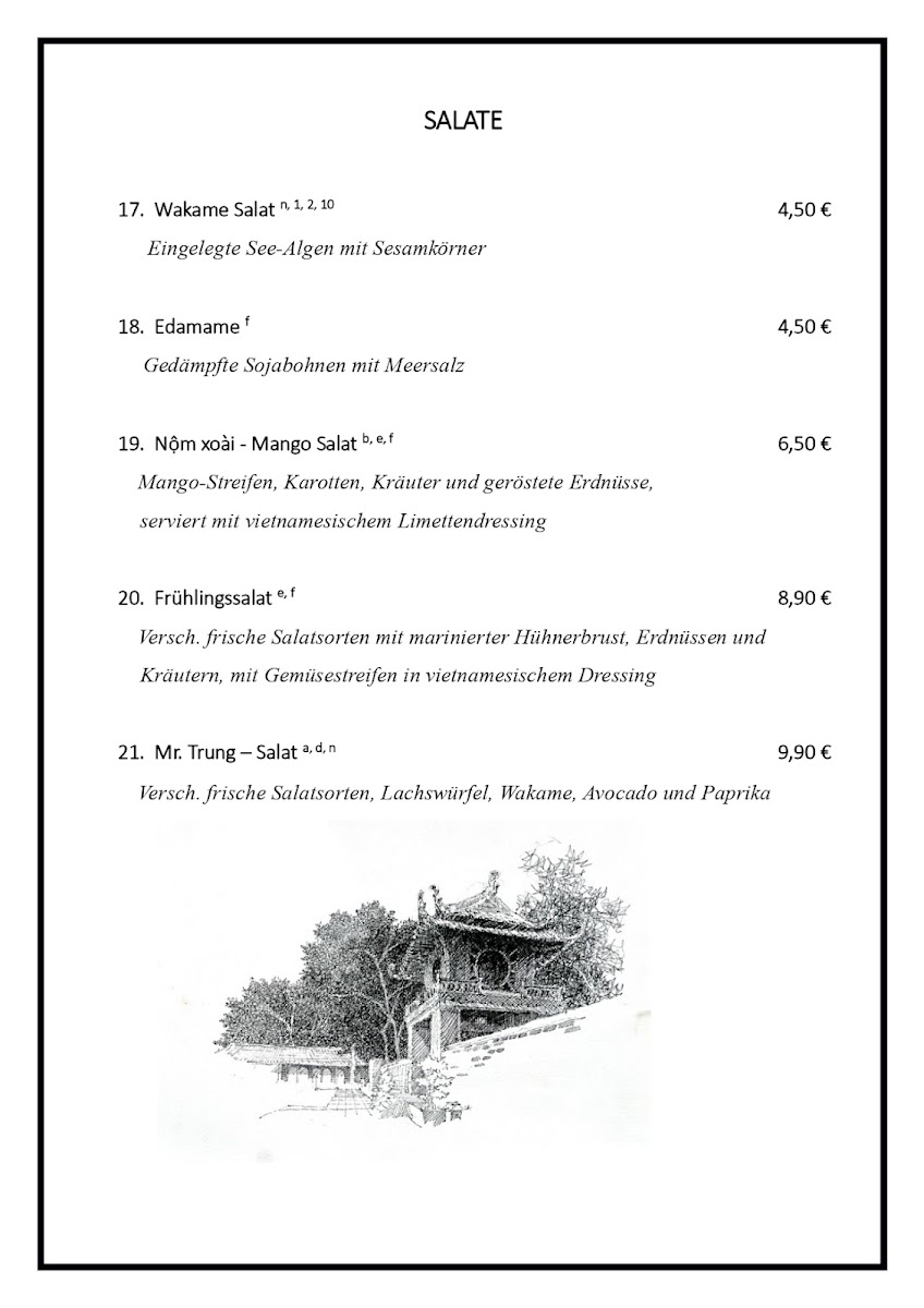 Mr.Trung Viet Cuisine - Sushi Photo Menu 10