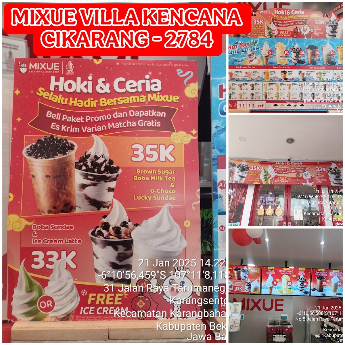 Mixue Villa Kencana Cikarang Photo Menu 1