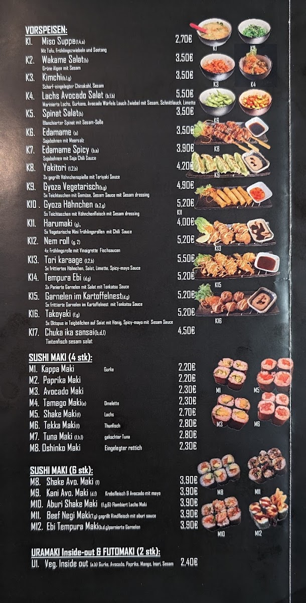 Kinzo Sushi bar Photo Menu 8